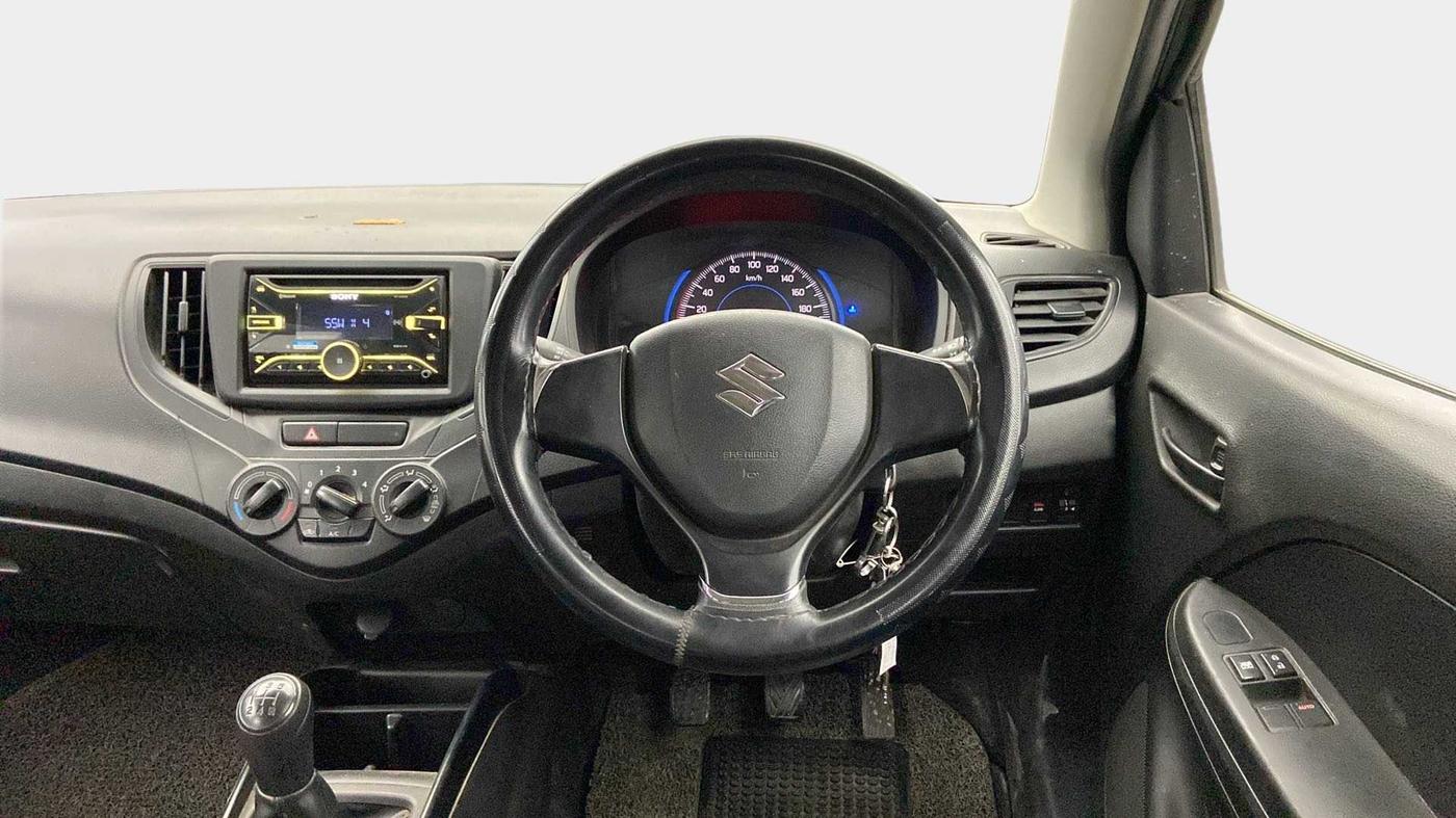 2020 Maruti Baleno SIGMA PETROL 1.2, Petrol, Manual, 34,769 km, Steering Wheel Close Up