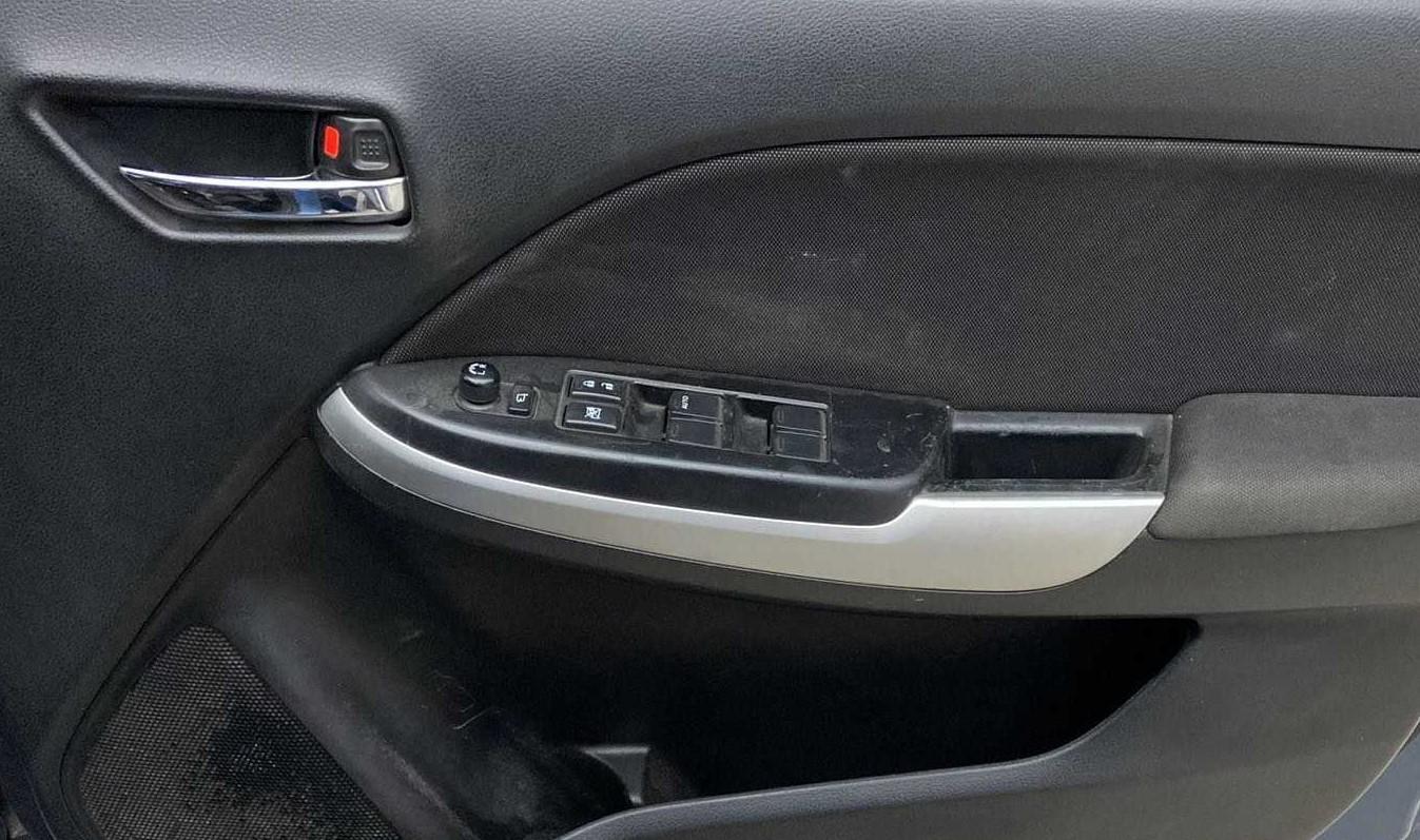 2018 Maruti Baleno ZETA CVT PETROL 1.2, Petrol, Automatic, 37,261 km, Driver Side Door Panels Control