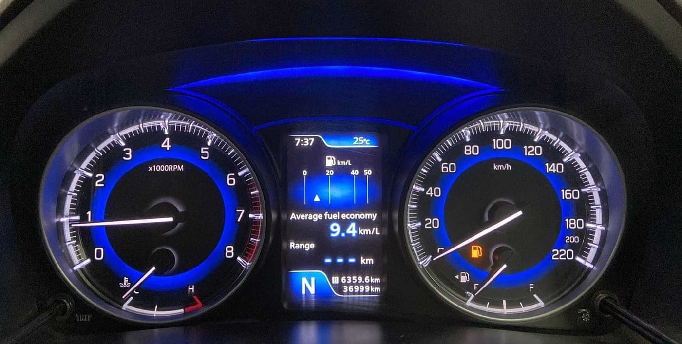 2018 Maruti Baleno ZETA CVT PETROL 1.2, Petrol, Automatic, 37,261 km, Odometer Image