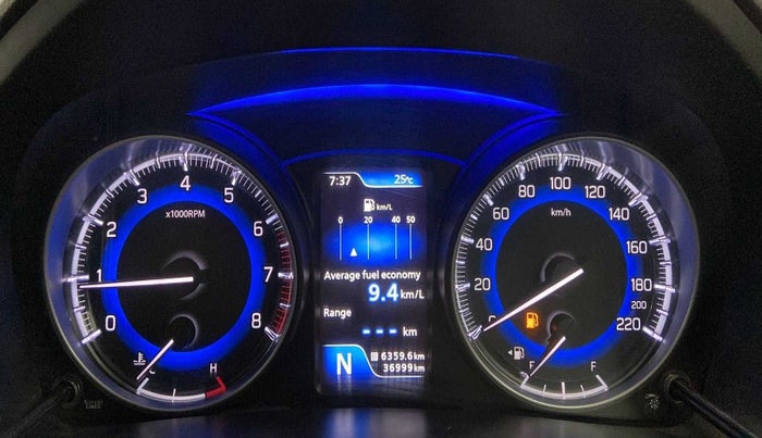 2018 Maruti Baleno ZETA CVT PETROL 1.2, Petrol, Automatic, 37,261 km, Odometer Image