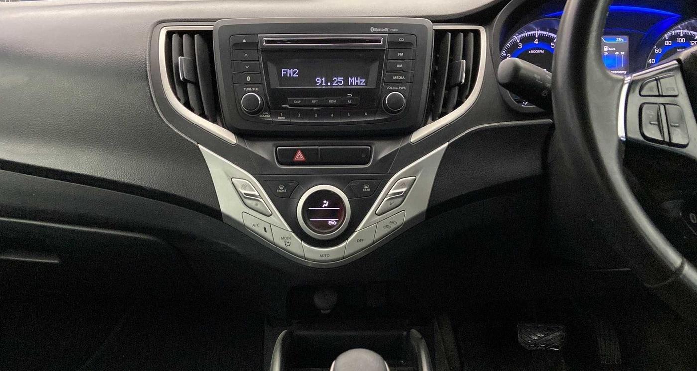2018 Maruti Baleno ZETA CVT PETROL 1.2, Petrol, Automatic, 37,261 km, Air Conditioner