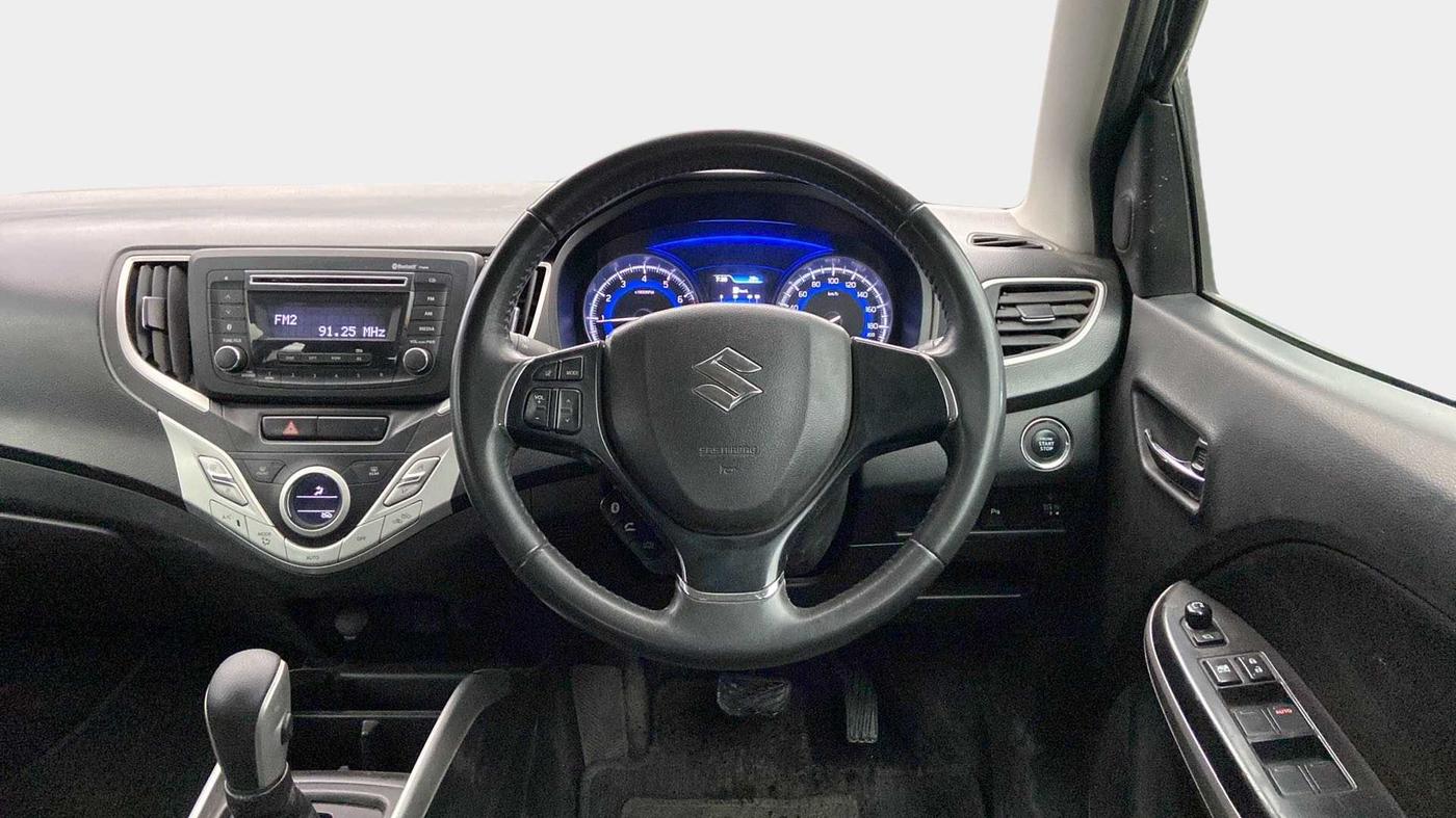 2018 Maruti Baleno ZETA CVT PETROL 1.2, Petrol, Automatic, 37,261 km, Steering Wheel Close Up