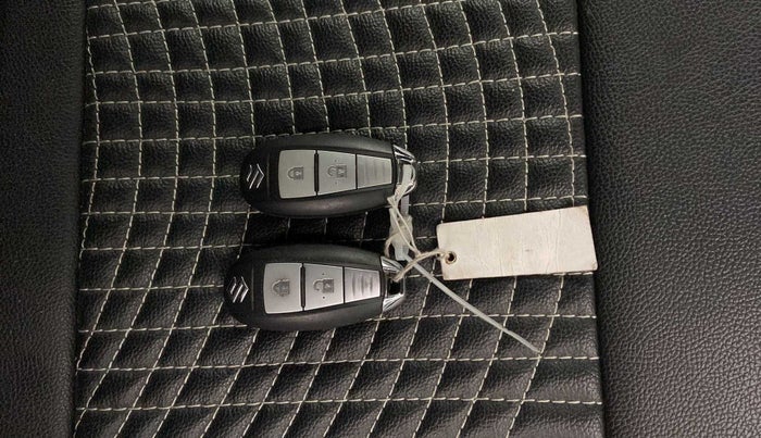 2018 Maruti Baleno ZETA CVT PETROL 1.2, Petrol, Automatic, 37,261 km, Key Close Up