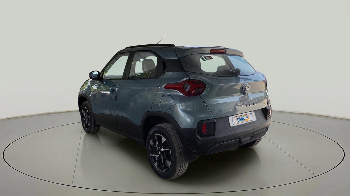 2023 Tata PUNCH CREATIVE  AMT, Petrol, Automatic, 3,090 km, Left Back Diagonal