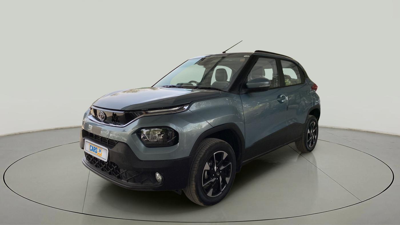 2023 Tata PUNCH CREATIVE  AMT, Petrol, Automatic, 3,090 km, Left Front Diagonal