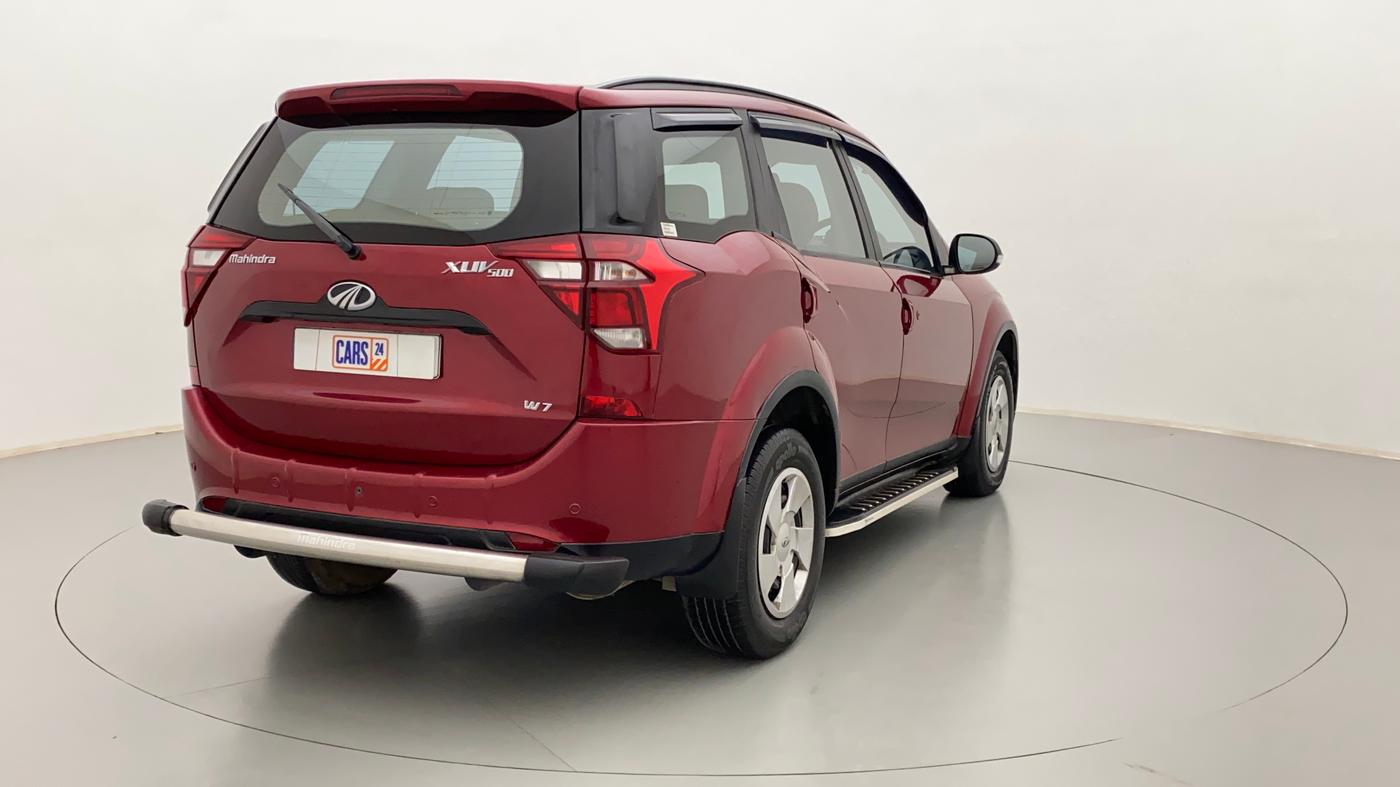 2018 Mahindra XUV500 W7 FWD, Diesel, Manual, 24,251 km, Right Back Diagonal
