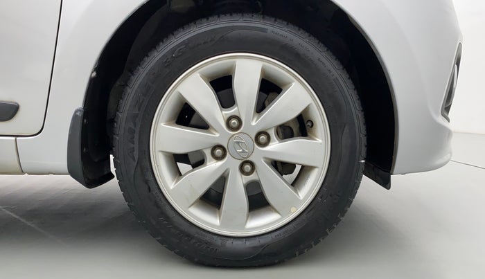 2014 Hyundai Xcent S 1.2 OPT, Petrol, Manual, 27,745 km, Right Front Wheel