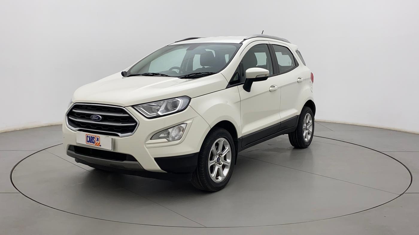 2018 Ford Ecosport TITANIUM + 1.5L PETROL AT, Petrol, Automatic, 64,583 km, Left Front Diagonal