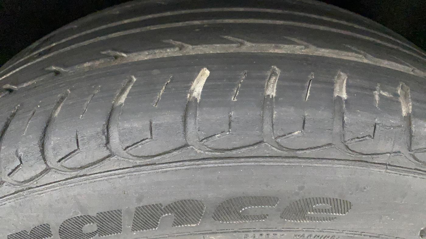 2018 Ford Ecosport TITANIUM + 1.5L PETROL AT, Petrol, Automatic, 64,583 km, Left Rear Tyre Tread
