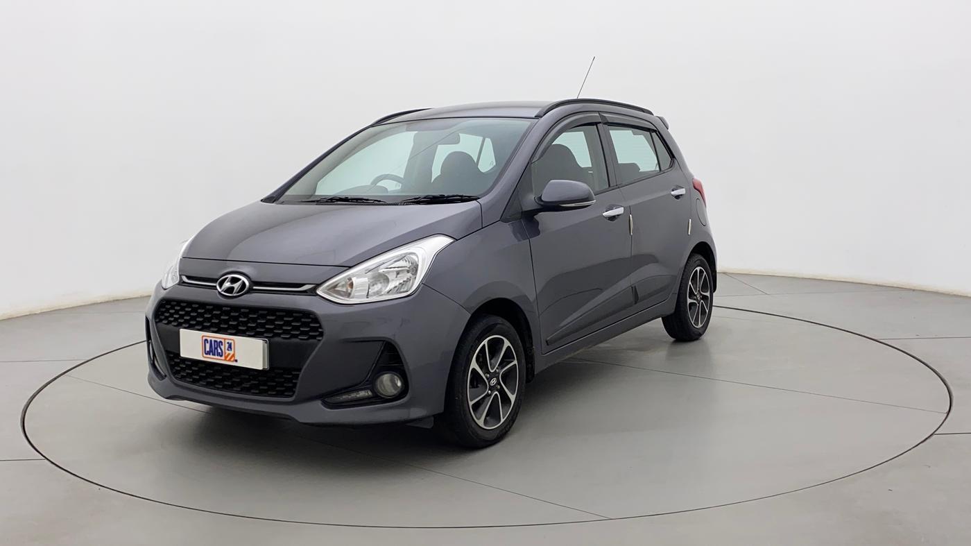 2018 Hyundai Grand i10 ASTA 1.2 KAPPA VTVT, Petrol, Manual, 39,083 km, Left Front Diagonal