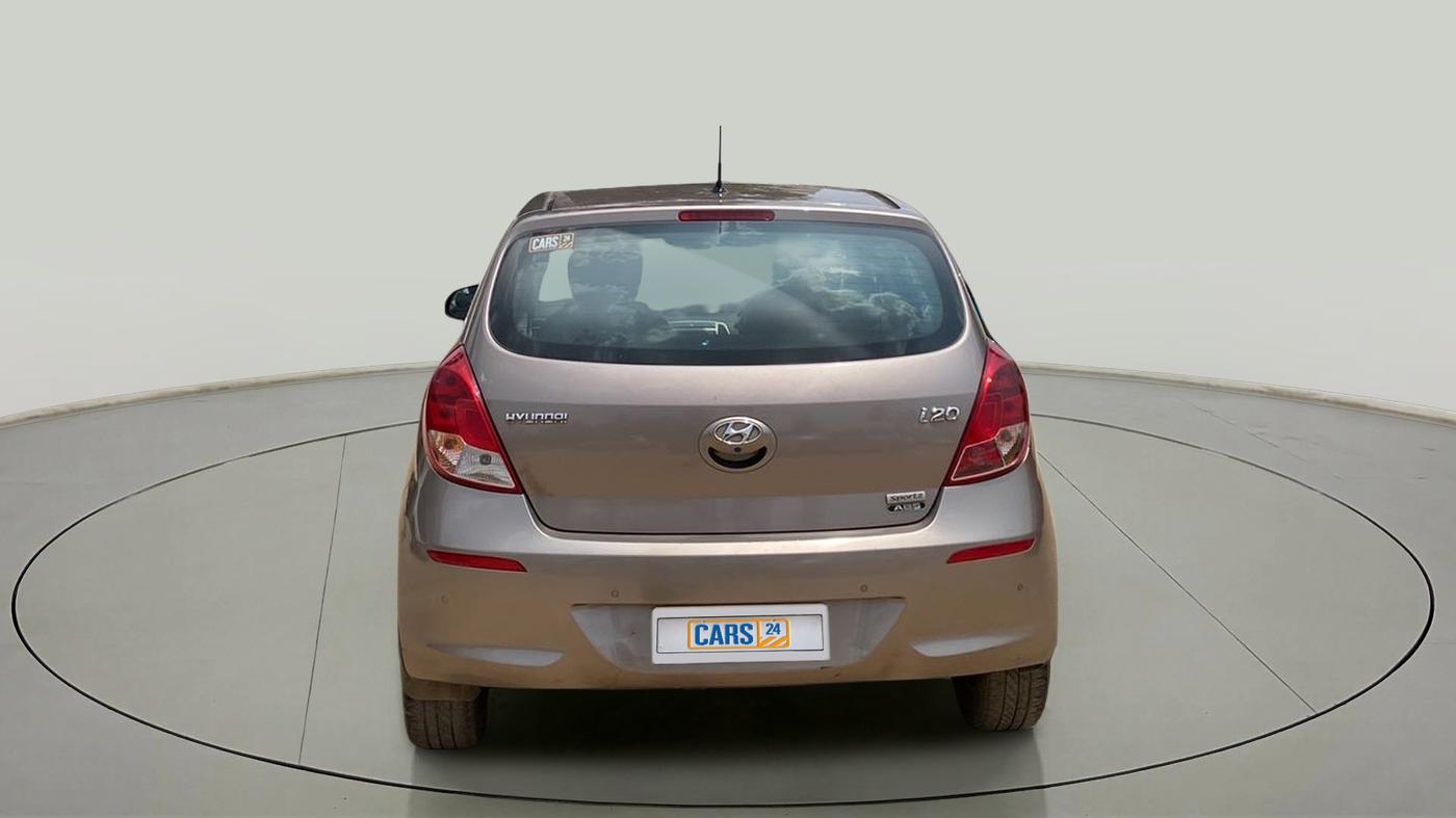 2013 Hyundai i20 SPORTZ 1.2, Petrol, Manual, 62,696 km, Back/Rear