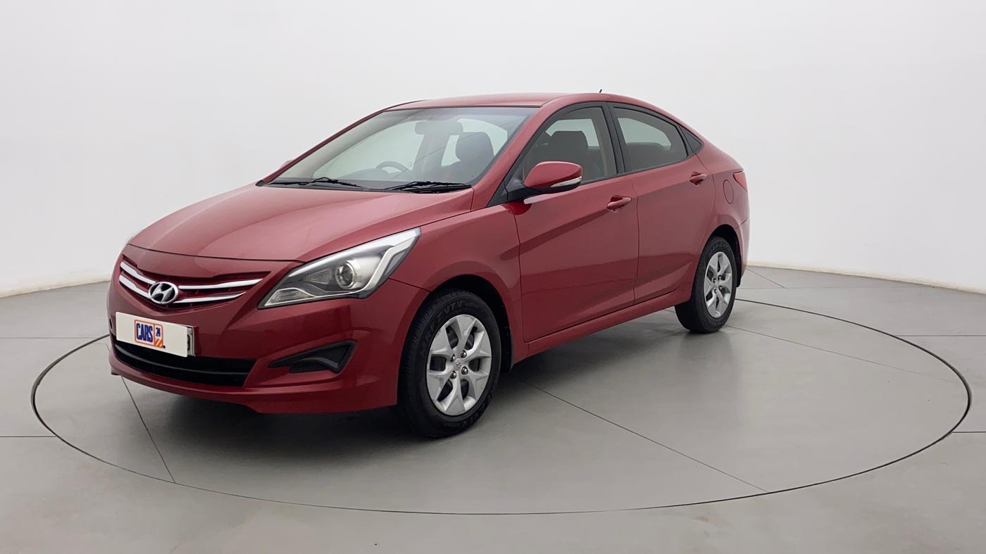 2017 Hyundai Verna 1.6 VTVT S, Petrol, Manual, 44,668 km, Left Front Diagonal