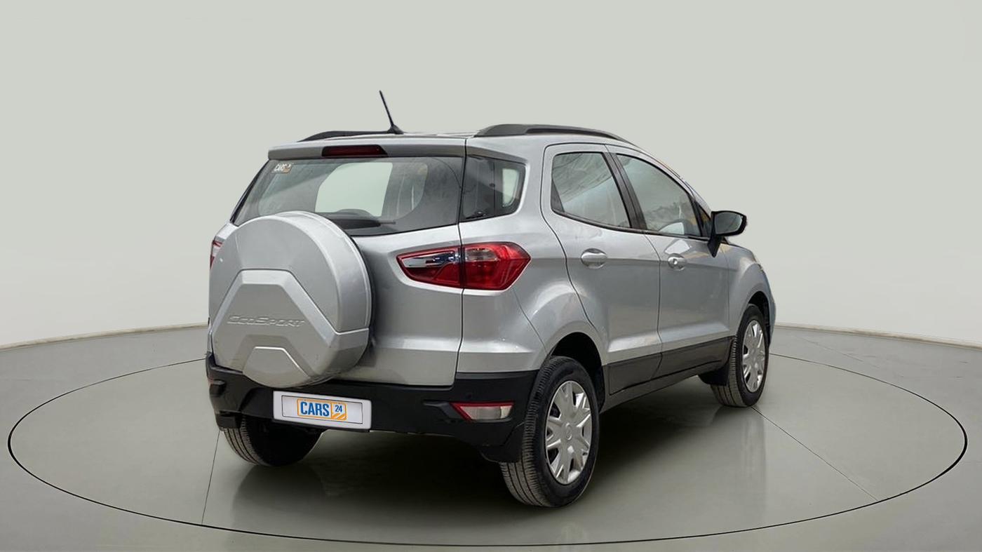 2018 Ford Ecosport TREND + 1.5L PETROL AT, Petrol, Automatic, 59,781 km, Right Back Diagonal