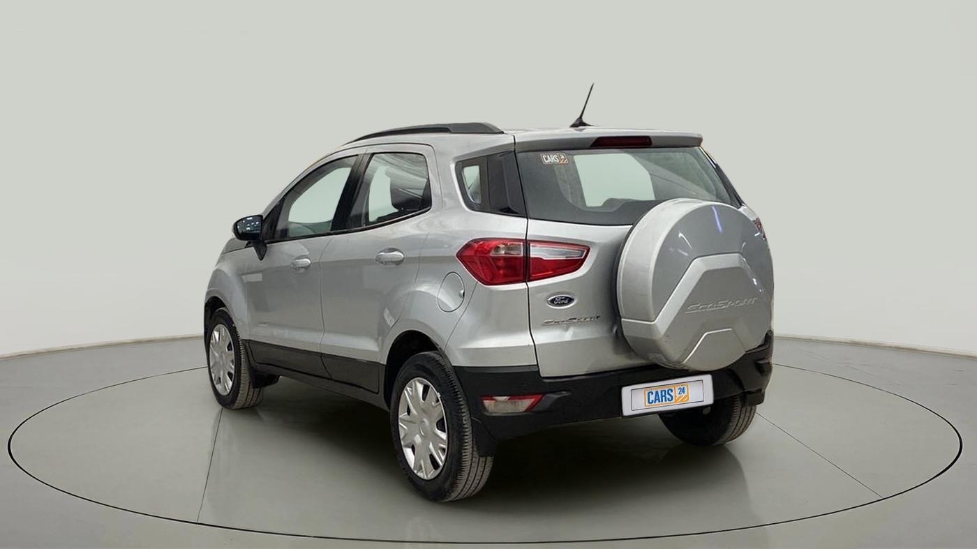 2018 Ford Ecosport TREND + 1.5L PETROL AT, Petrol, Automatic, 59,781 km, Left Back Diagonal