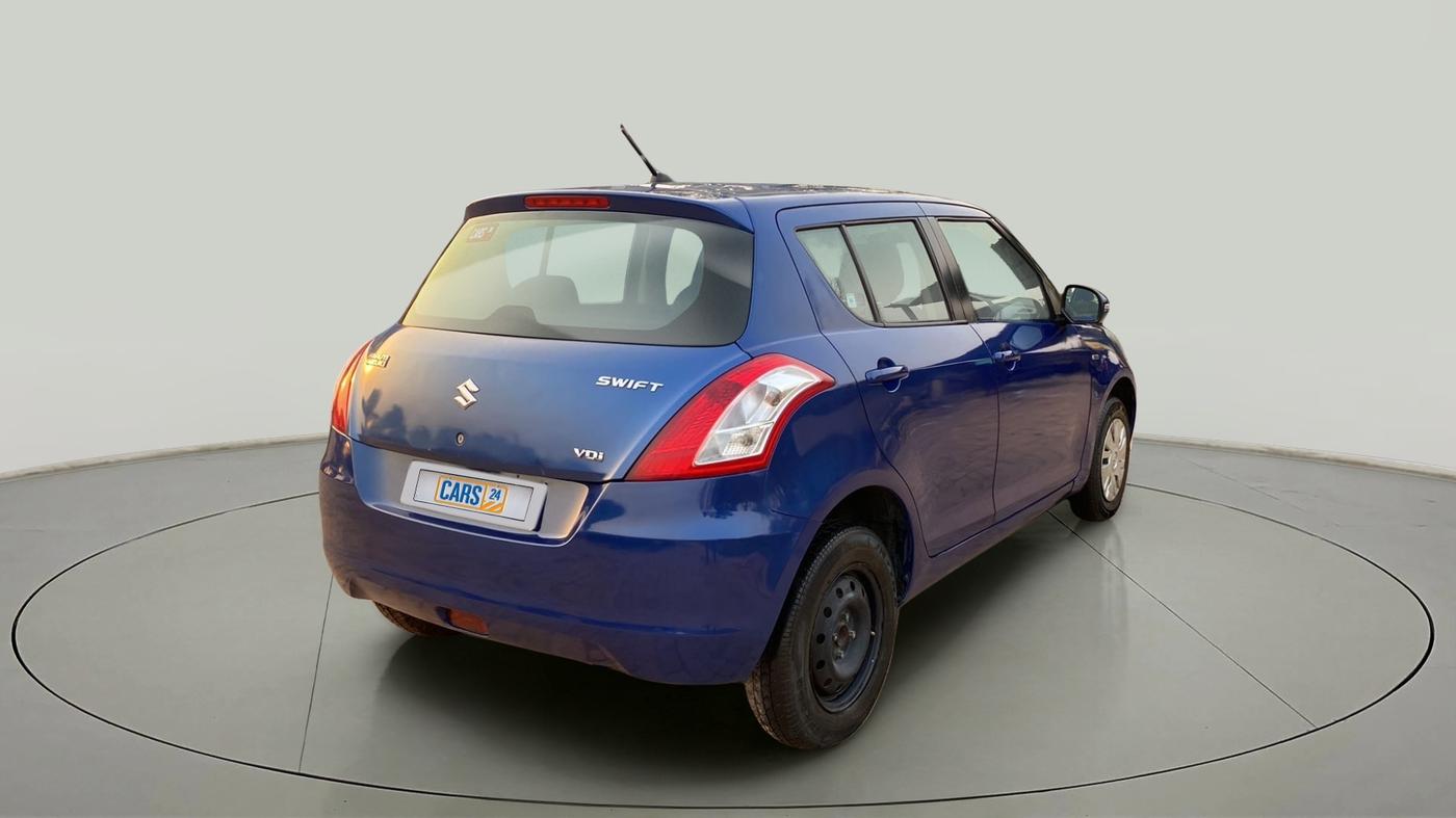 2013 Maruti Swift VDI, Diesel, Manual, 51,554 km, Right Back Diagonal