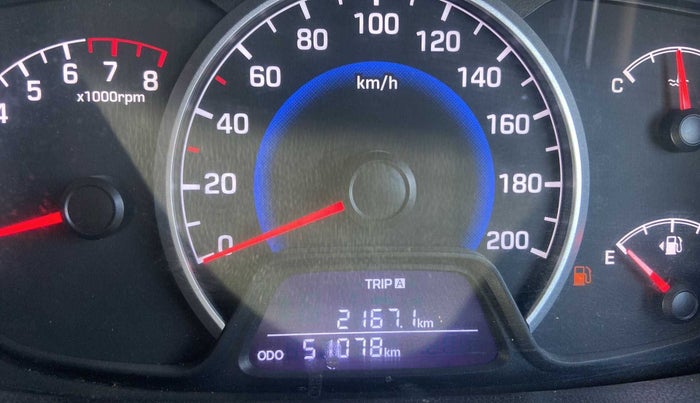 2019 Hyundai Grand i10 MAGNA 1.2 KAPPA VTVT, Petrol, Manual, 50,987 km, Odometer Image