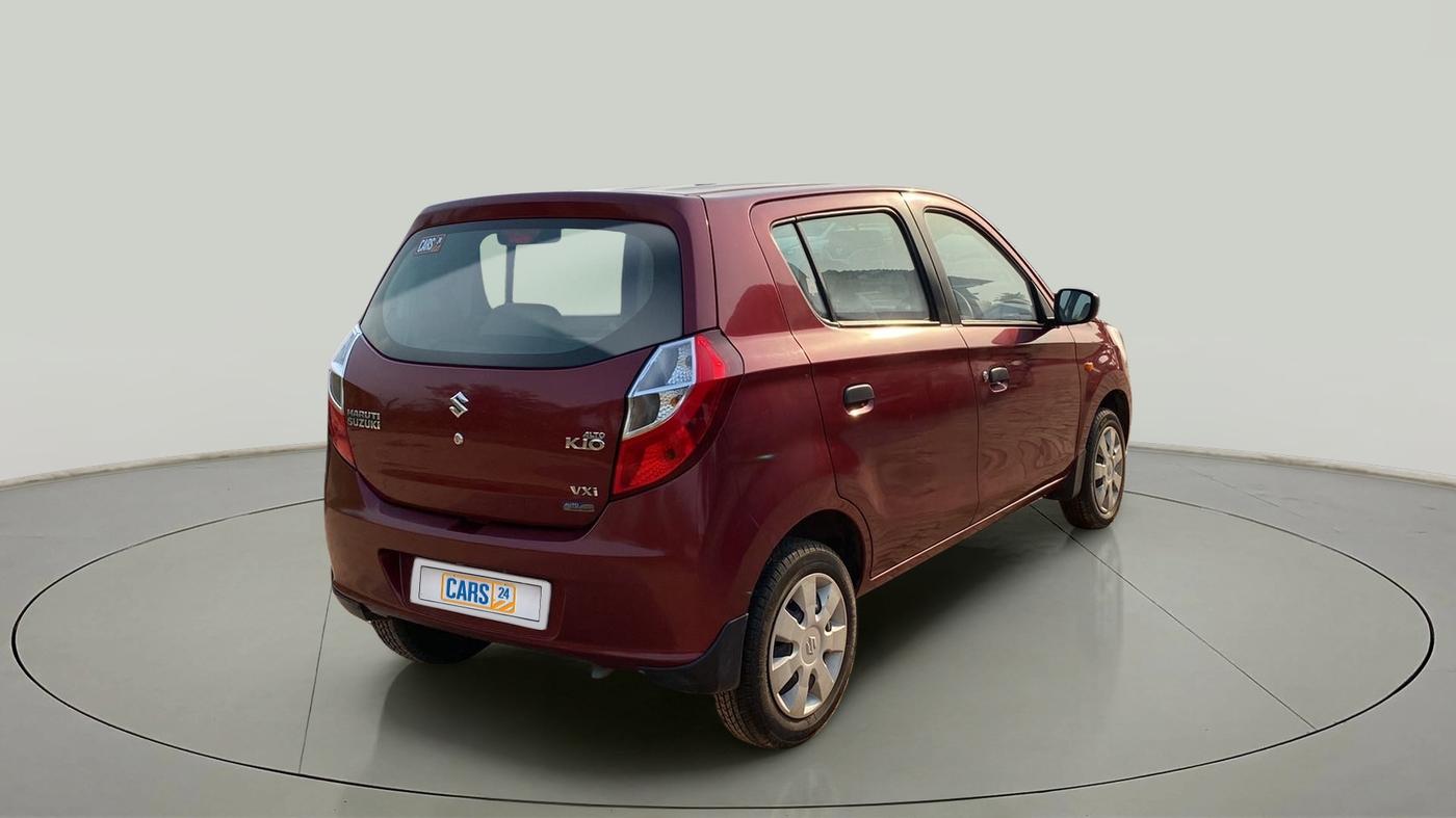2018 Maruti Alto K10 VXI (O) AMT, Petrol, Automatic, 3,284 km, Right Back Diagonal