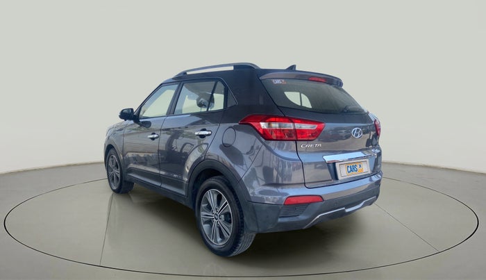 2016 Hyundai Creta SX PLUS AT 1.6 PETROL, Petrol, Automatic, 1,09,638 km, Left Back Diagonal