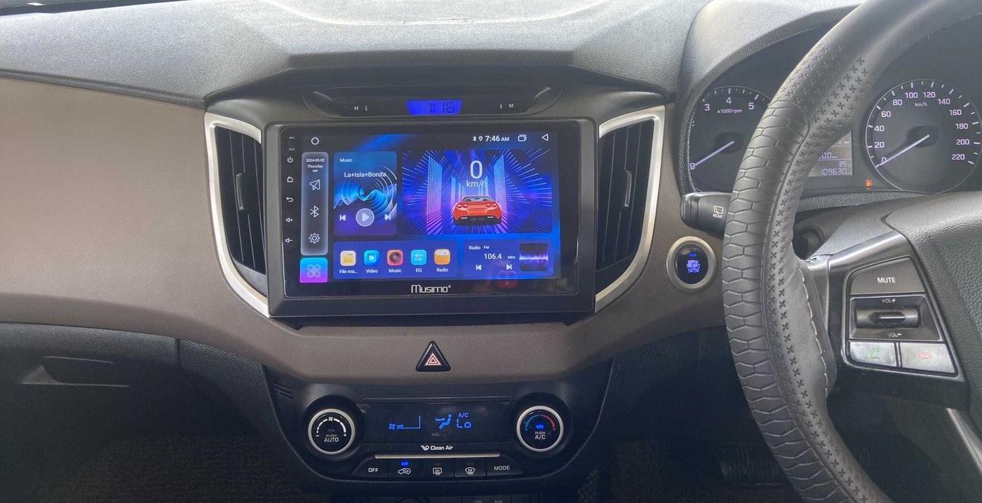 2016 Hyundai Creta SX PLUS AT 1.6 PETROL, Petrol, Automatic, 1,09,638 km, Air Conditioner