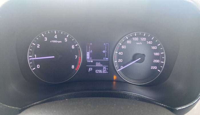 2016 Hyundai Creta SX PLUS AT 1.6 PETROL, Petrol, Automatic, 1,09,638 km, Odometer Image