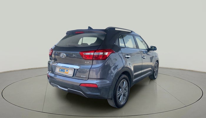 2016 Hyundai Creta SX PLUS AT 1.6 PETROL, Petrol, Automatic, 1,09,638 km, Right Back Diagonal