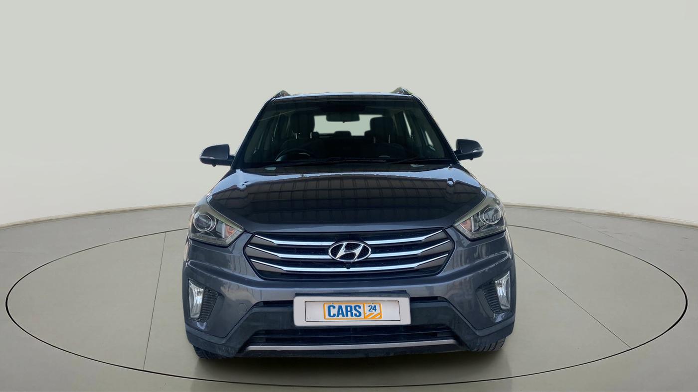 2016 Hyundai Creta SX PLUS AT 1.6 PETROL, Petrol, Automatic, 1,09,638 km, Front