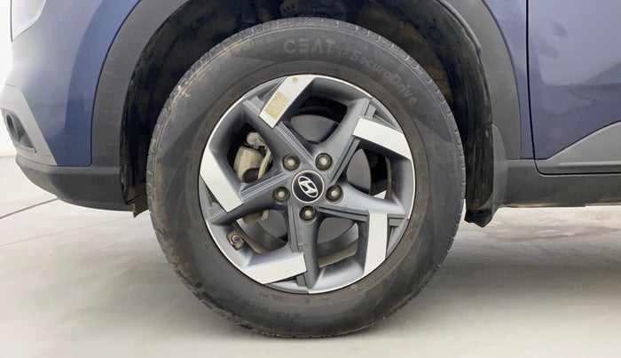 2021 Hyundai VENUE SX 1.0 (O) TURBO, Petrol, Manual, 19,430 km, Left Front Wheel