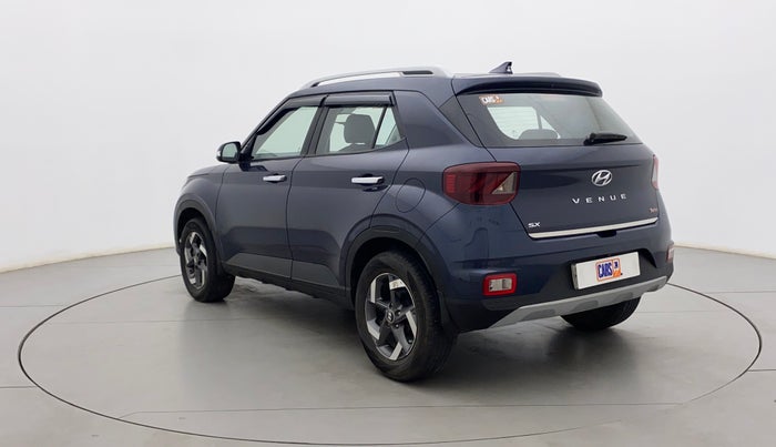 2021 Hyundai VENUE SX 1.0 (O) TURBO, Petrol, Manual, 19,430 km, Left Back Diagonal