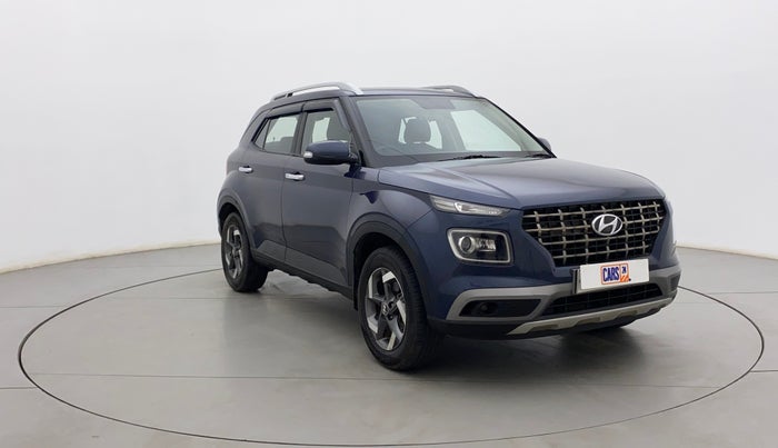 2021 Hyundai VENUE SX 1.0 (O) TURBO, Petrol, Manual, 19,430 km, Right Front Diagonal