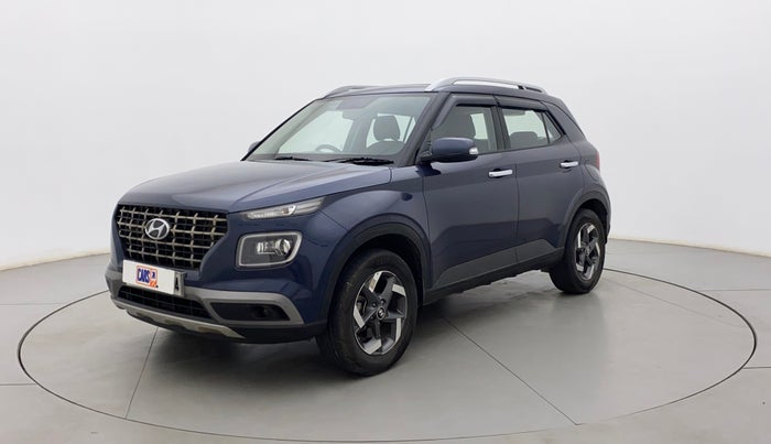 2021 Hyundai VENUE SX 1.0 (O) TURBO, Petrol, Manual, 19,430 km, Left Front Diagonal