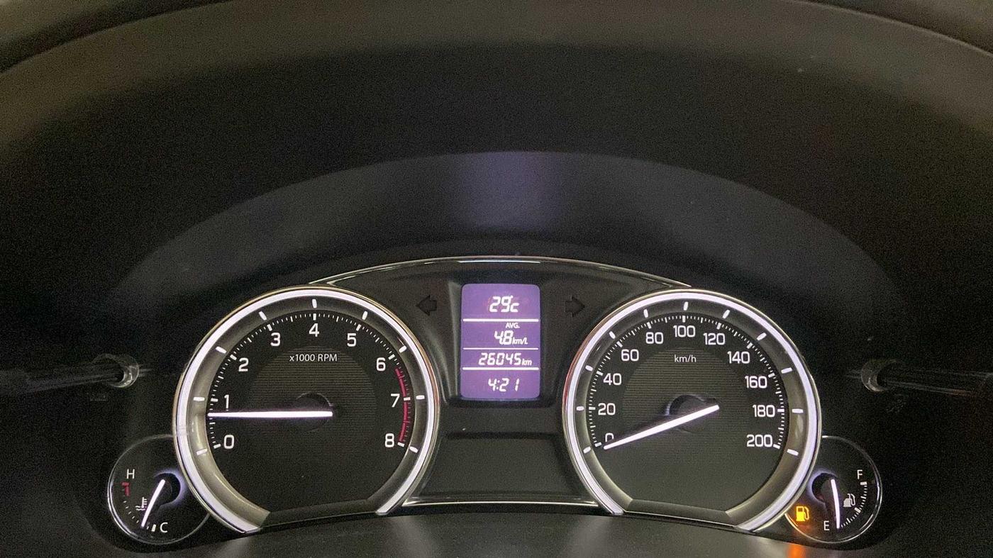 2016 Maruti Ciaz ZXI, Petrol, Manual, 26,038 km, Odometer Image