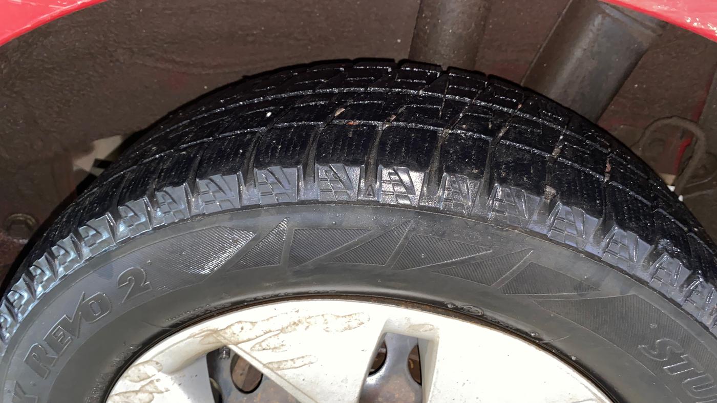 2014 Hyundai Xcent S 1.2, Petrol, Manual, 48,060 km, Left Rear Tyre Tread