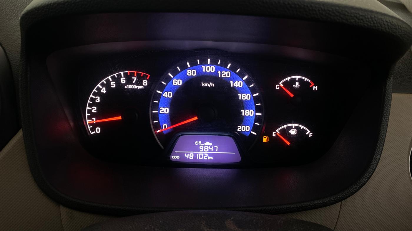 2014 Hyundai Xcent S 1.2, Petrol, Manual, 48,060 km, Odometer Image