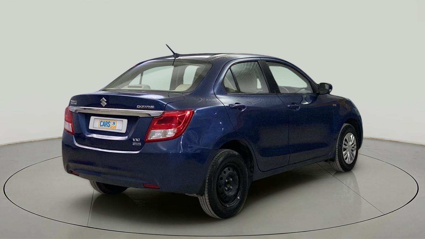 2019 Maruti Dzire VXI AMT, Petrol, Automatic, 47,289 km, Right Back Diagonal