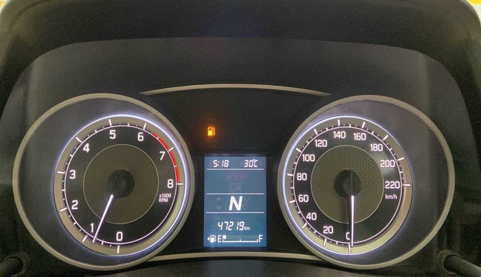 2019 Maruti Dzire VXI AMT, Petrol, Automatic, 47,289 km, Odometer Image