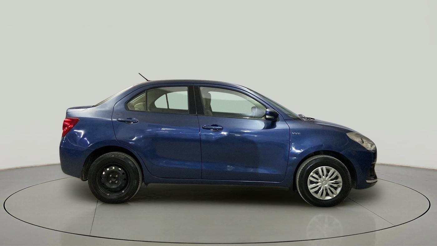 2019 Maruti Dzire VXI AMT, Petrol, Automatic, 47,289 km, Right Side View