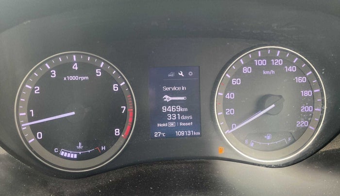 2015 Hyundai Elite i20 ASTA 1.2, Petrol, Manual, 1,09,224 km, Odometer Image