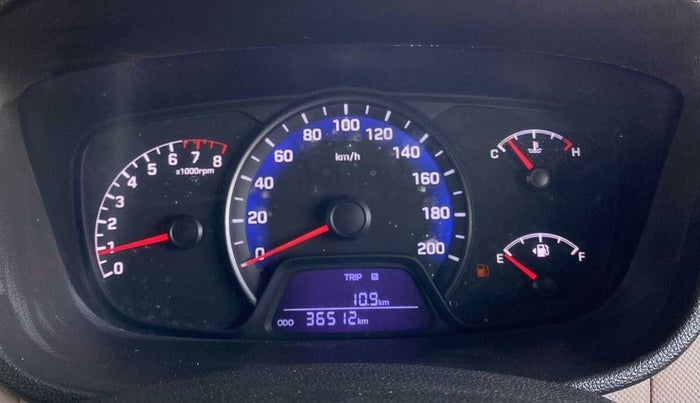 2014 Hyundai Xcent S 1.2, Petrol, Manual, 36,502 km, Odometer Image