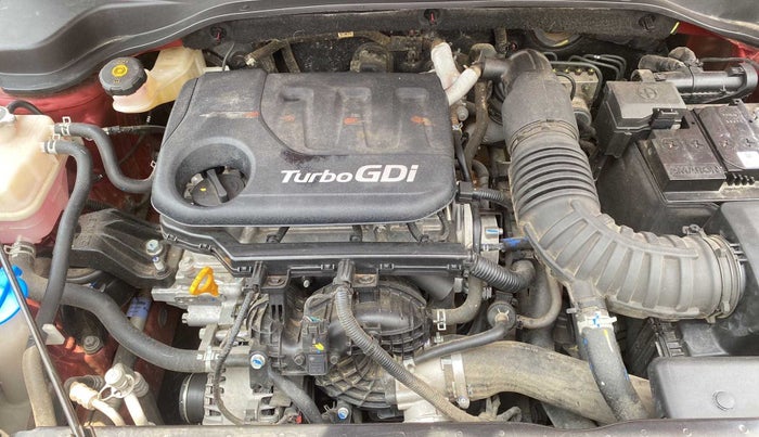 2022 KIA SONET GTX PLUS 1.0 IMT DUAL TONE, Petrol, Manual, 19,669 km, Open Bonet