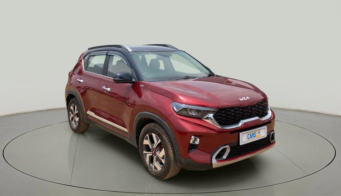 2022 KIA SONET GTX PLUS 1.0 IMT DUAL TONE, Petrol, Manual, 19,669 km, Right Front Diagonal