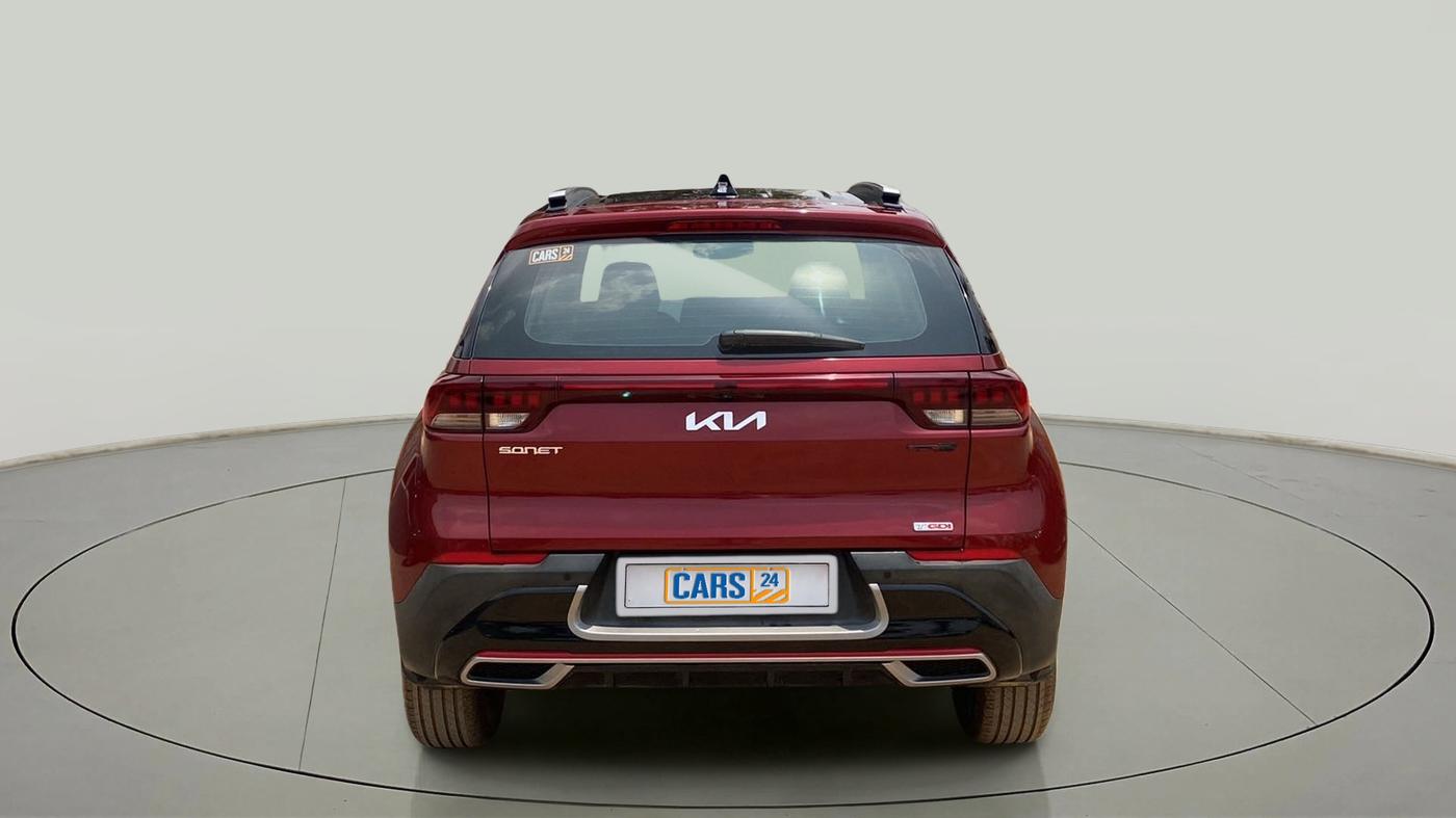 2022 KIA SONET GTX PLUS 1.0 IMT DUAL TONE, Petrol, Manual, 19,669 km, Back/Rear
