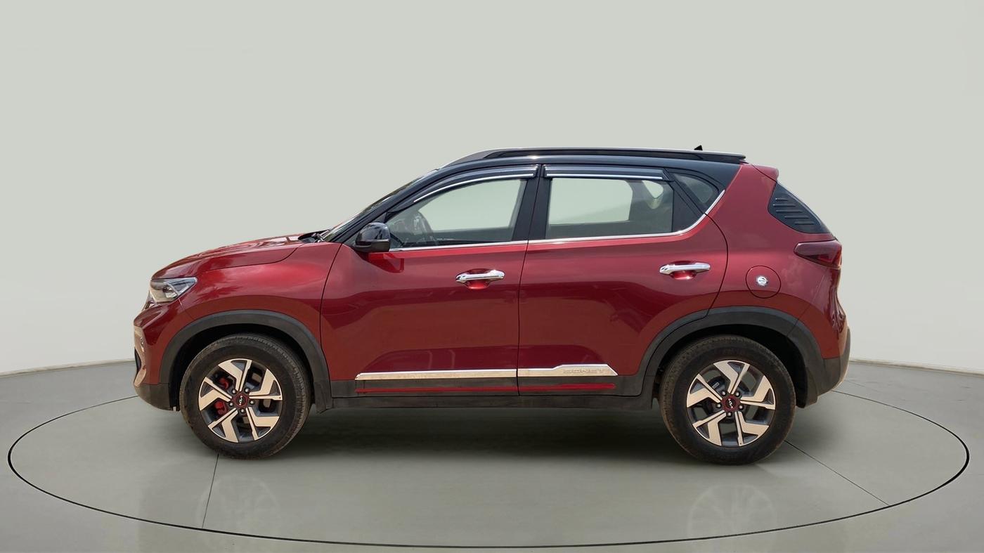 2022 KIA SONET GTX PLUS 1.0 IMT DUAL TONE, Petrol, Manual, 19,669 km, Left Side