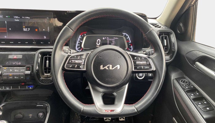 2022 KIA SONET GTX PLUS 1.0 IMT, Petrol, Manual, 11,162 km, Steering Wheel Close Up