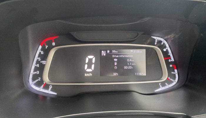 2022 KIA SONET GTX PLUS 1.0 IMT, Petrol, Manual, 11,162 km, Odometer Image