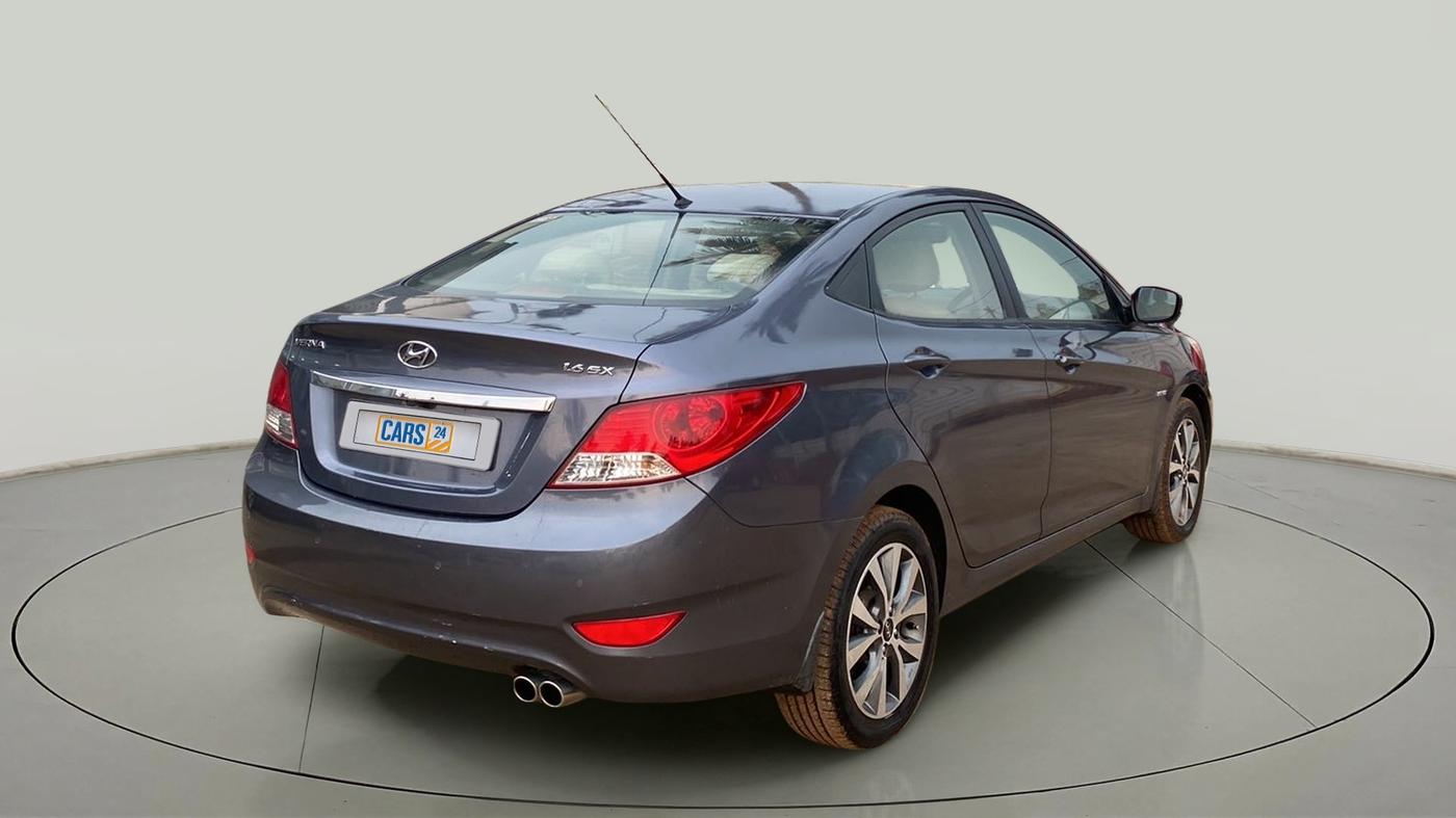 2014 Hyundai Verna FLUIDIC 1.6 VTVT SX, Petrol, Manual, 27,674 km, Right Back Diagonal