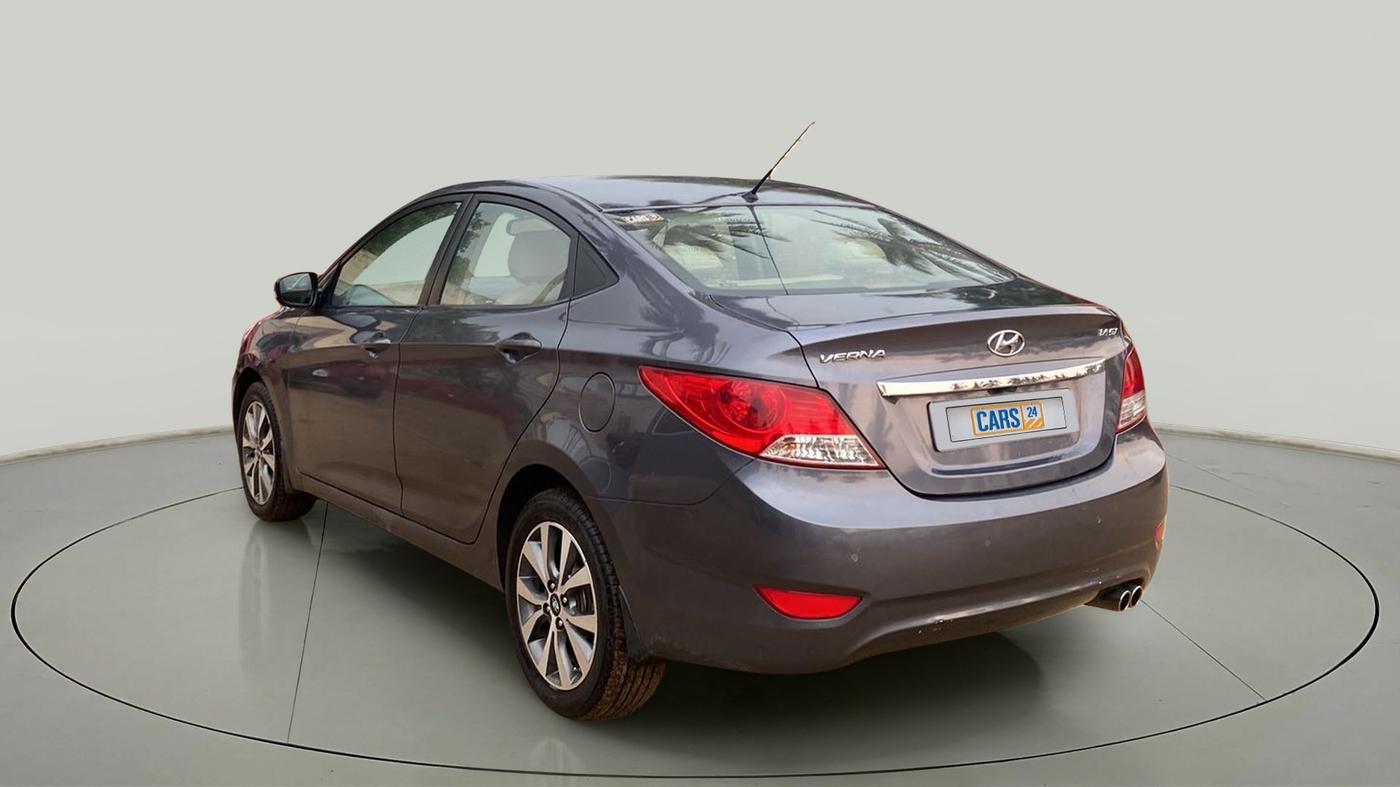 2014 Hyundai Verna FLUIDIC 1.6 VTVT SX, Petrol, Manual, 27,674 km, Left Back Diagonal