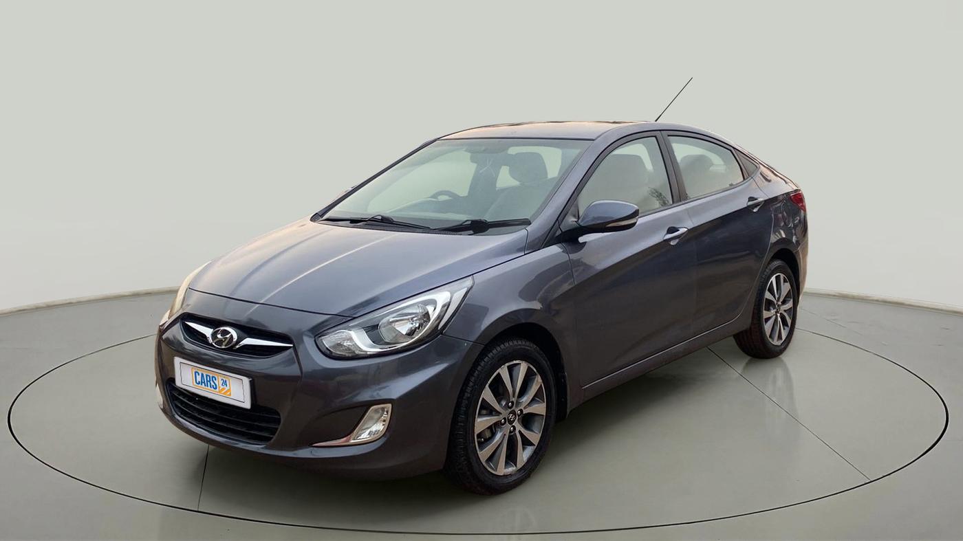2014 Hyundai Verna FLUIDIC 1.6 VTVT SX, Petrol, Manual, 27,674 km, Left Front Diagonal