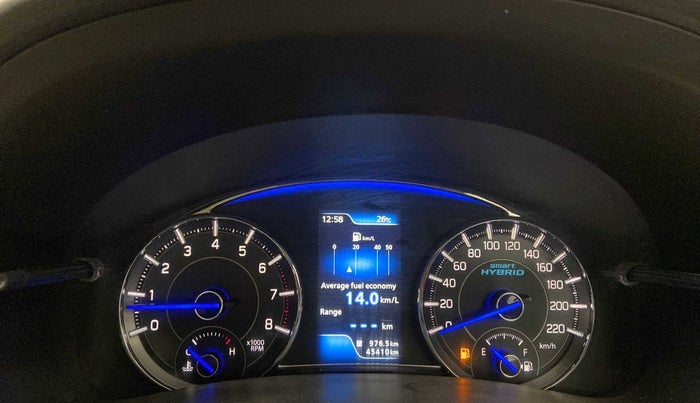 2018 Maruti Ciaz ALPHA 1.5 SHVS PETROL, Petrol, Manual, 45,378 km, Odometer Image