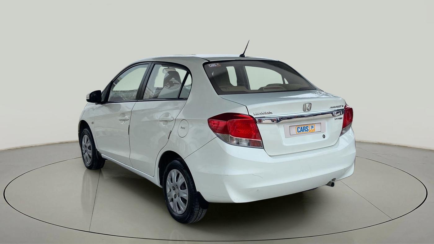 2015 Honda Amaze 1.2L I-VTEC S, Petrol, Manual, 1,22,986 km, Left Back Diagonal
