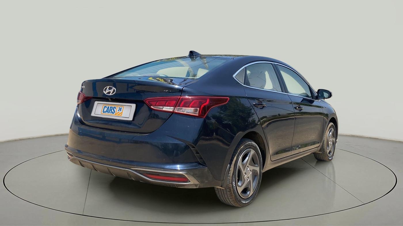 2021 Hyundai Verna S PLUS 1.5 VTVT, Petrol, Manual, 44,101 km, Right Back Diagonal